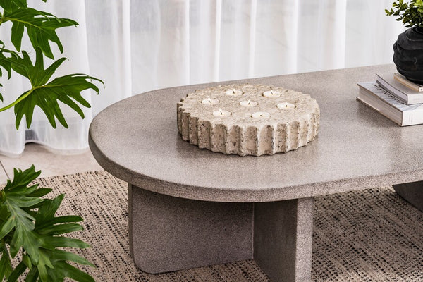 Bubble Oval Coffee Table Granito - Bluebone