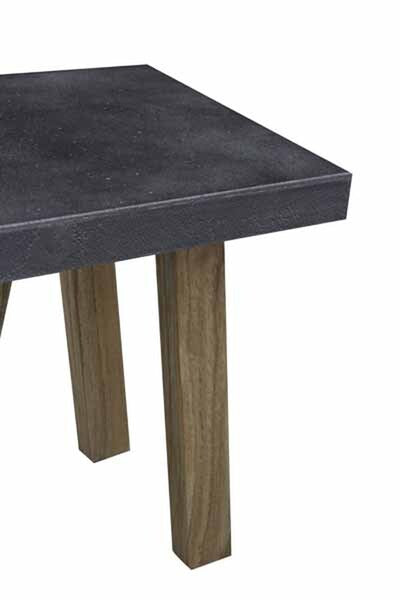 Aspect Rectangular Lamp Table - Bluebone