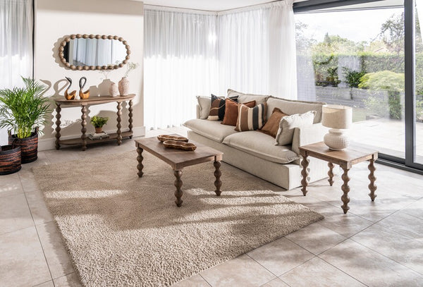 Carob Coffee Table - Greywash - Bluebone