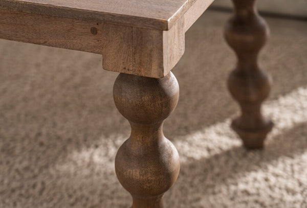 Carob Coffee Table - Greywash - Bluebone