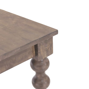 Carob Rectangular Dining Table Greywash - 200cm - Bluebone
