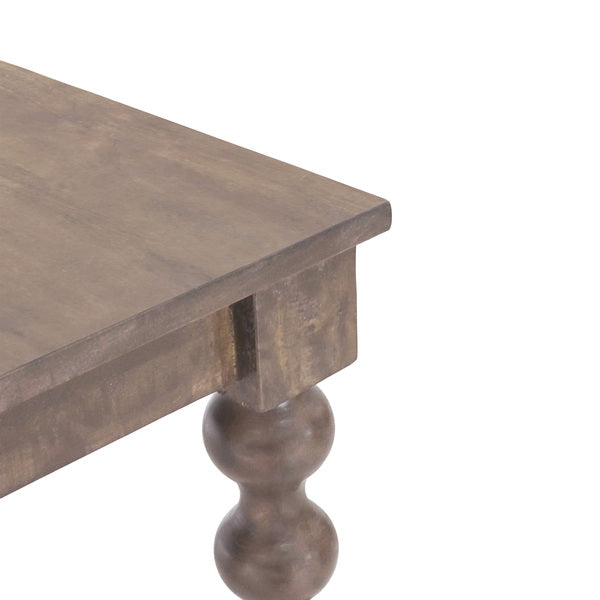 Carob Rectangular Dining Table Greywash - 200cm - Bluebone