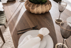 Carob Rectangular Dining Table Greywash - 200cm - Bluebone
