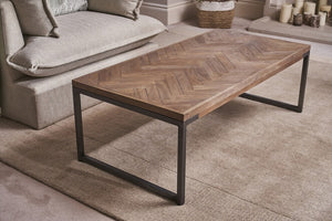 Chevron Coffee Table - Bluebone
