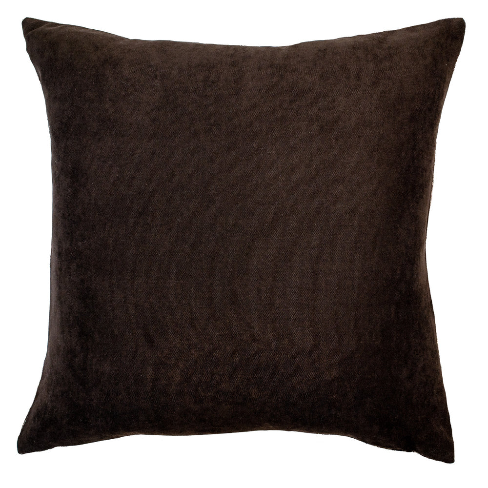 Paisley Velvet Cushion in Plum Tones - XShowhome Limited - Malini