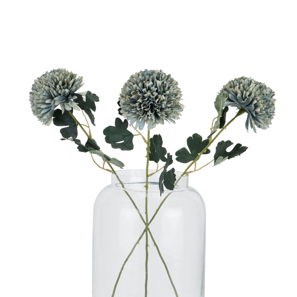 Pale Green Blue Chrysanthemum - Canwell Interiors Limited - Hills