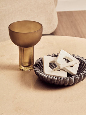 Palermo Round Cream Marble Top Large Coffee Table - Canwell Interiors Limited - Xshowhome