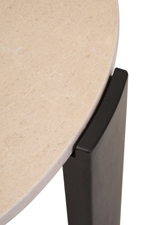 Palermo Round Cream Marble Top Large Coffee Table - Canwell Interiors Limited - Xshowhome