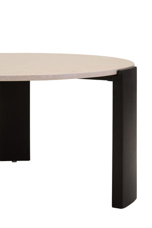 Palermo Round Cream Marble Top Large Coffee Table - Canwell Interiors Limited - Xshowhome