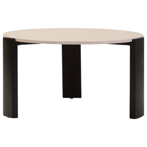 Palermo Round Cream Marble Top Large Coffee Table - Canwell Interiors Limited - Xshowhome