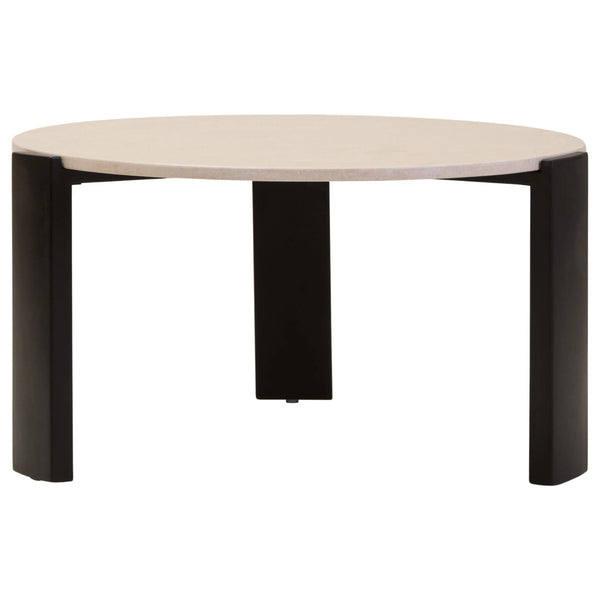 Palermo Round Cream Marble Top Large Coffee Table - XShowhome Limited - Xshowhome