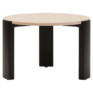 Palermo Round Cream Marble Top Small Coffee Table - XShowhome Limited - Xshowhome