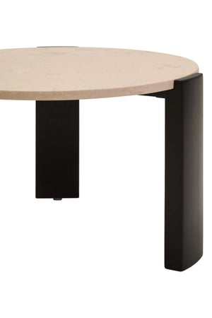 Palermo Round Cream Marble Top Small Coffee Table - XShowhome Limited - Xshowhome