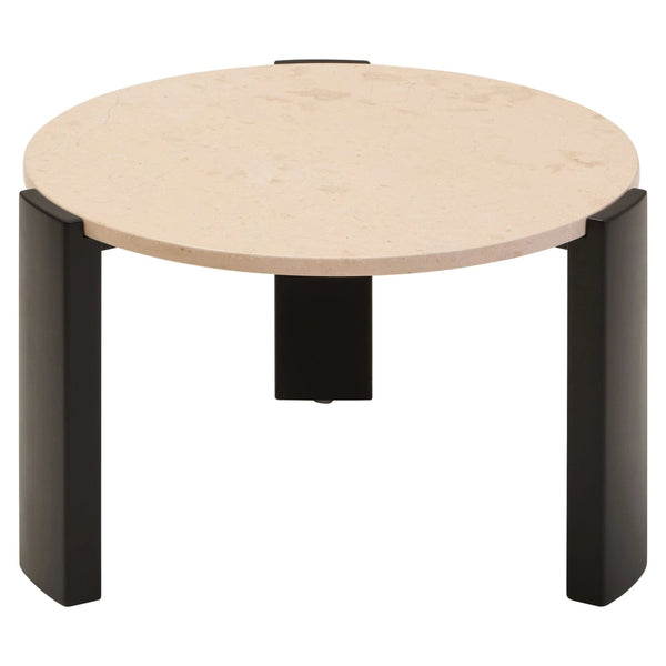 Palermo Round Cream Marble Top Small Coffee Table - XShowhome Limited - Xshowhome