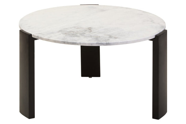 Palermo Round White Marble Top Large Coffee Table - Canwell Interiors Limited - Xshowhome