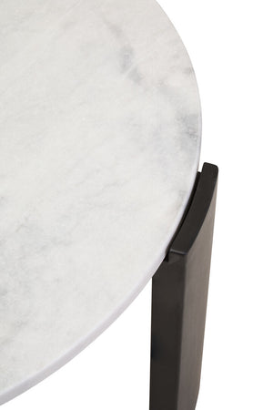 Palermo Round White Marble Top Large Coffee Table - Canwell Interiors Limited - Xshowhome