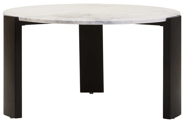 Palermo Round White Marble Top Large Coffee Table - XShowhome Limited - Xshowhome