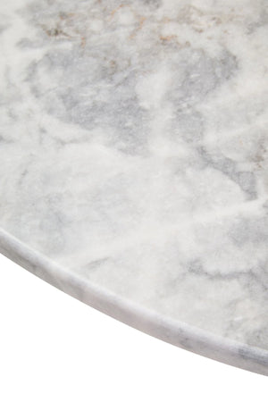 Palermo Round White Marble Top Large Coffee Table - XShowhome Limited - Xshowhome