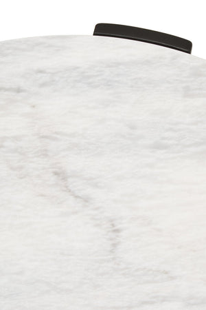 Palermo Round White Marble Top Small Coffee Table - Canwell Interiors Limited - Xshowhome