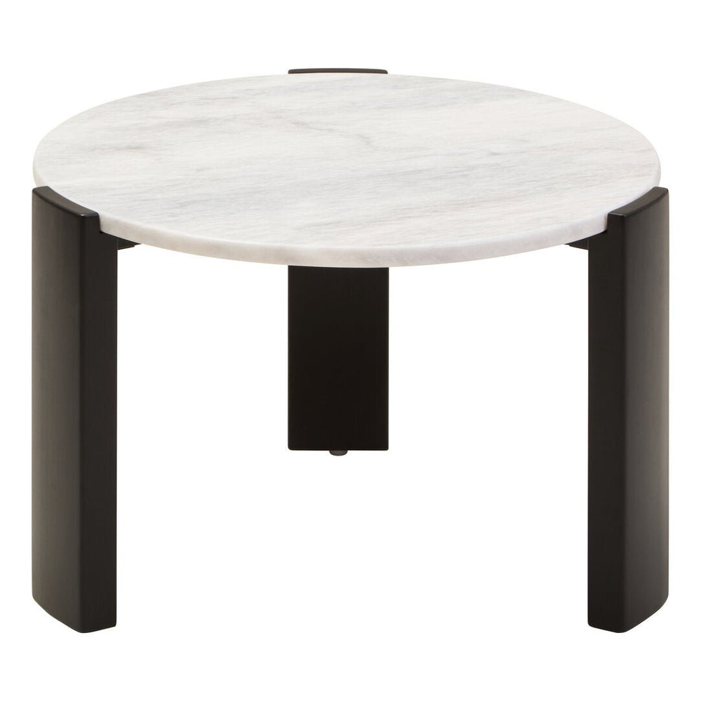 Palermo Round White Marble Top Small Coffee Table - Canwell Interiors Limited - Xshowhome