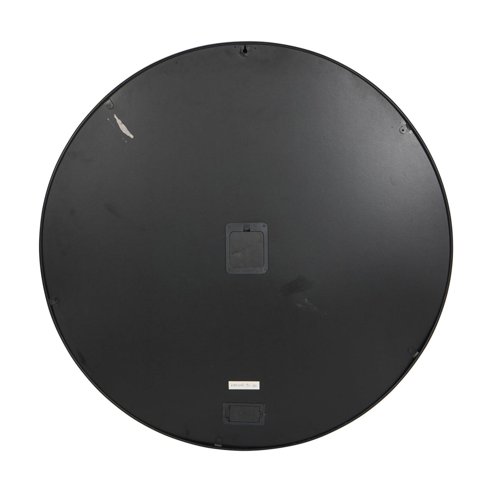 Palladium Wall Clock with Moving Cogs Black Nickel 100cm - XShowhome Limited - Libra