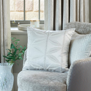 Palm 55x55 Feather Filled Cushion Opal - Canwell Interiors Limited - Riva