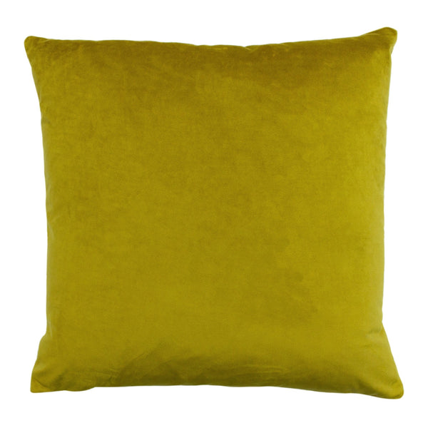 Palm Grove 50x50 Feather Filled Cushion Gold & Tea - Canwell Interiors Limited - Riva