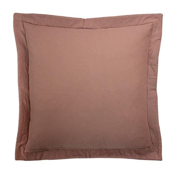 Palmeria 60x60 Quilt Feather Filled Cushion Blush - Canwell Interiors Limited - Riva