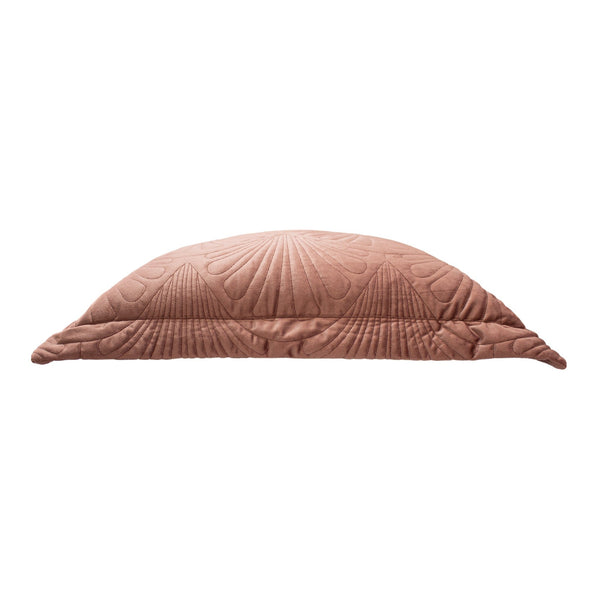 Palmeria 60x60 Quilt Feather Filled Cushion Blush - Canwell Interiors Limited - Riva