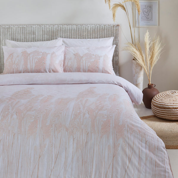 Pampas Sb Duvet Set Blush - Canwell Interiors Limited - Riva