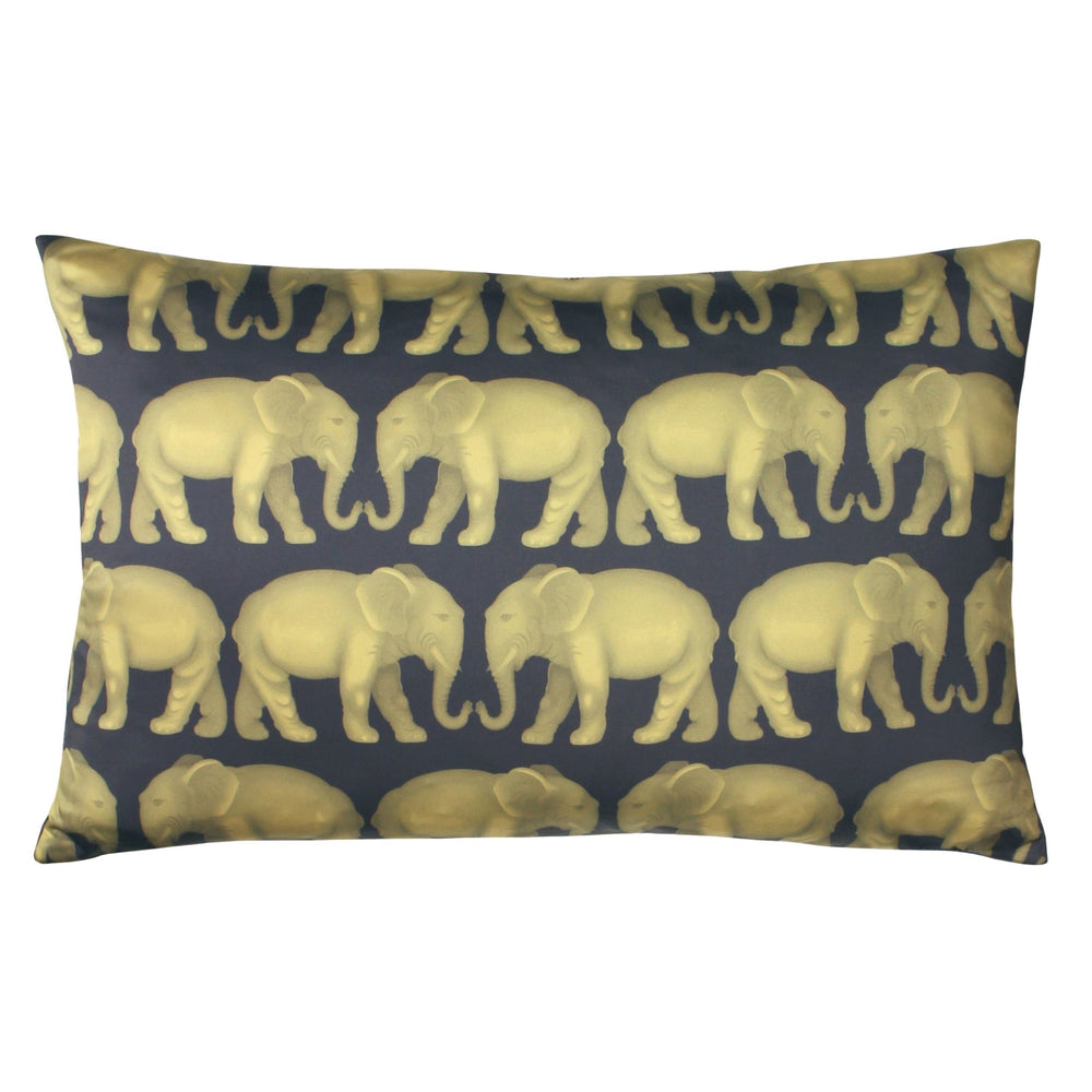 Parade 40x60 Feather Filled Cushion Navy - Canwell Interiors Limited - Riva