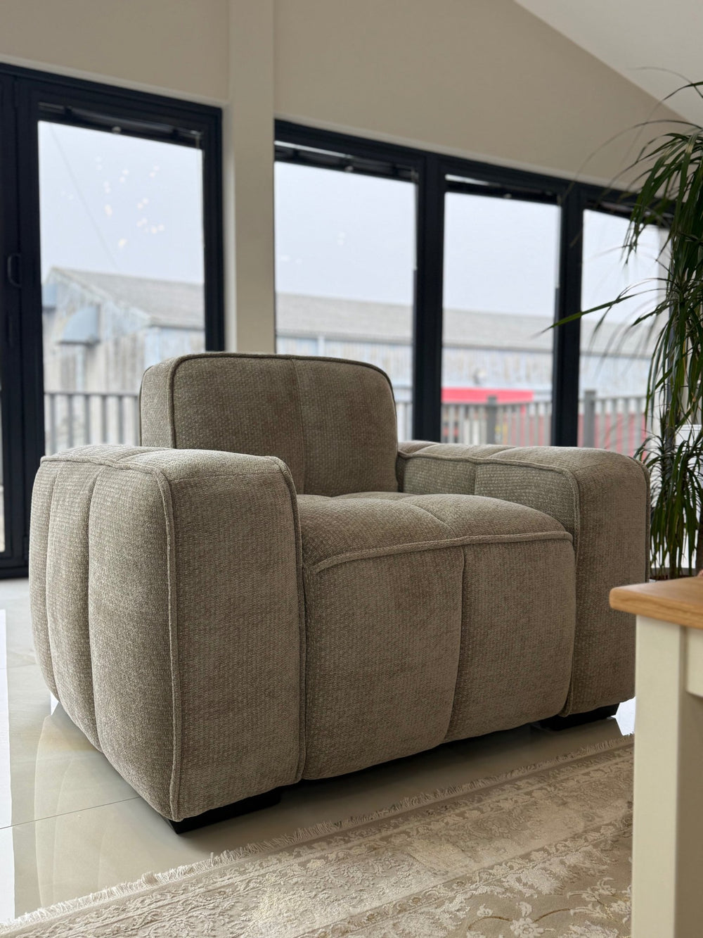 Paris Sofa Beige Armchair - XShowhome Limited - Xshowhome