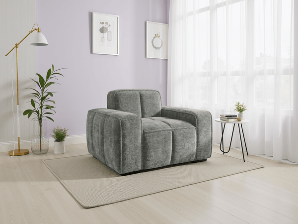 Paris Sofa Grey Armchair - XShowhome Limited - Xshowhome
