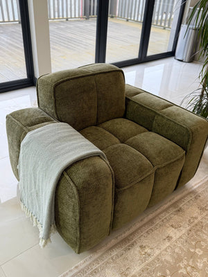 Paris Sofa Olive Armchair - XShowhome Limited - Xshowhome