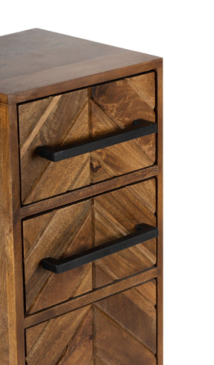 Parquet 1 Door 2 Drawer Cabinet - XShowhome Limited - Jaipur