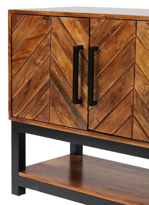 Parquet 120cm Low Console Sideboard - XShowhome Limited - Jaipur