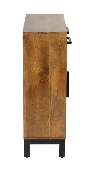 Parquet 2 Door 1 Drawer Cabinet - XShowhome Limited - Jaipur