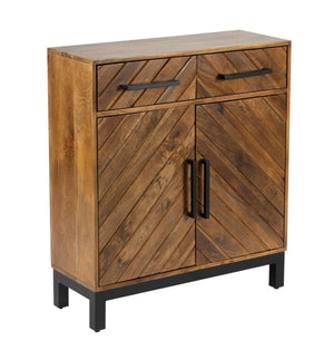Parquet 2 Door 1 Drawer Cabinet - XShowhome Limited - Jaipur