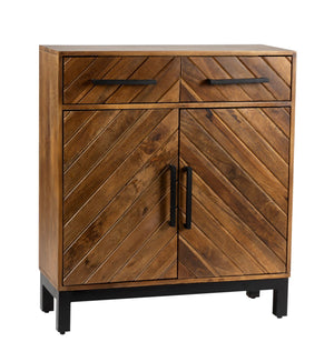 Parquet 2 Door 1 Drawer Cabinet - XShowhome Limited - Jaipur