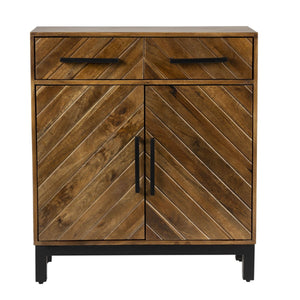 Parquet 2 Door 1 Drawer Cabinet - XShowhome Limited - Jaipur