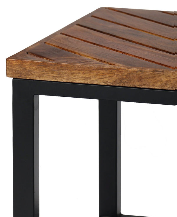 Parquet Coffee Table with Stool - XShowhome Limited - Jaipur