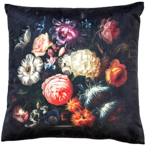 Paul Moneypenny Floral Printed Cushion 45x45 - ID10201067422026 - Canwell Interiors Limited - Malini