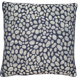 Pebbles Design Weave Navy 50x50 - Canwell Interiors Limited - Malini