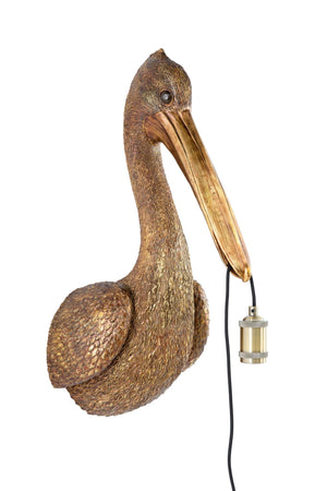PELICAN Wall Light — Antique Bronze - Canwell Interiors Limited - Light & Living