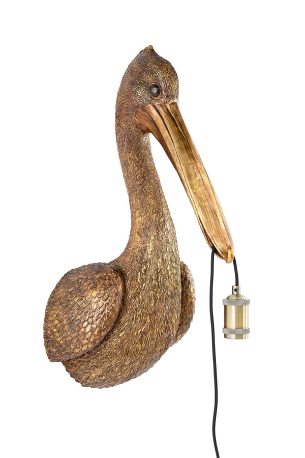 PELICAN Wall Light — Antique Bronze - Canwell Interiors Limited - Light & Living