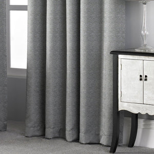 Pendleton 168x137 Ring Top Curtains Graphi - Canwell Interiors Limited - Riva