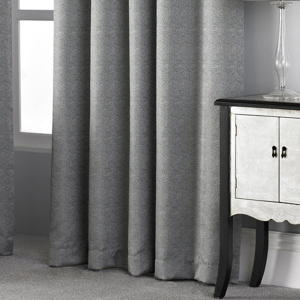 Pendleton 168x137 Ring Top Curtains Graphi - Canwell Interiors Limited - Riva