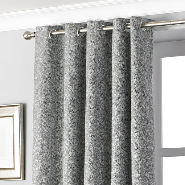 Pendleton 168x137 Ring Top Curtains Graphi - Canwell Interiors Limited - Riva