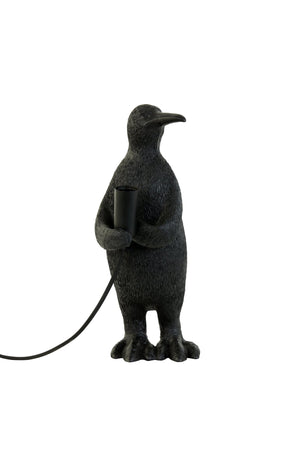 PENGUIN Table Lamp — E14 Matt Black - Canwell Interiors Limited - Light & Living