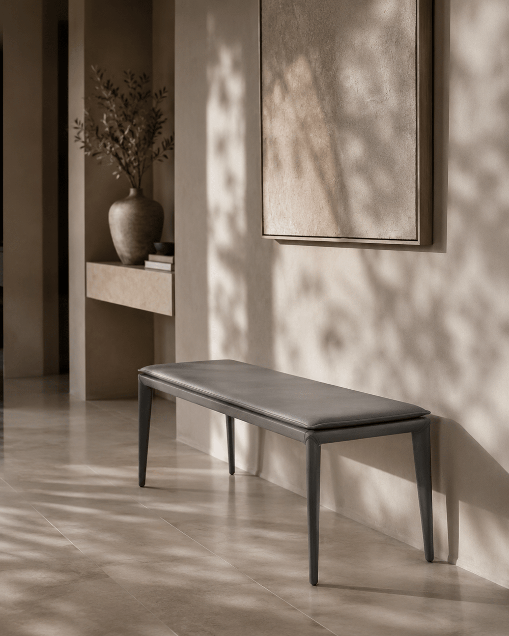 Perabo Bench - Quartz Grey - XShowhome Limited - Tommy Franks